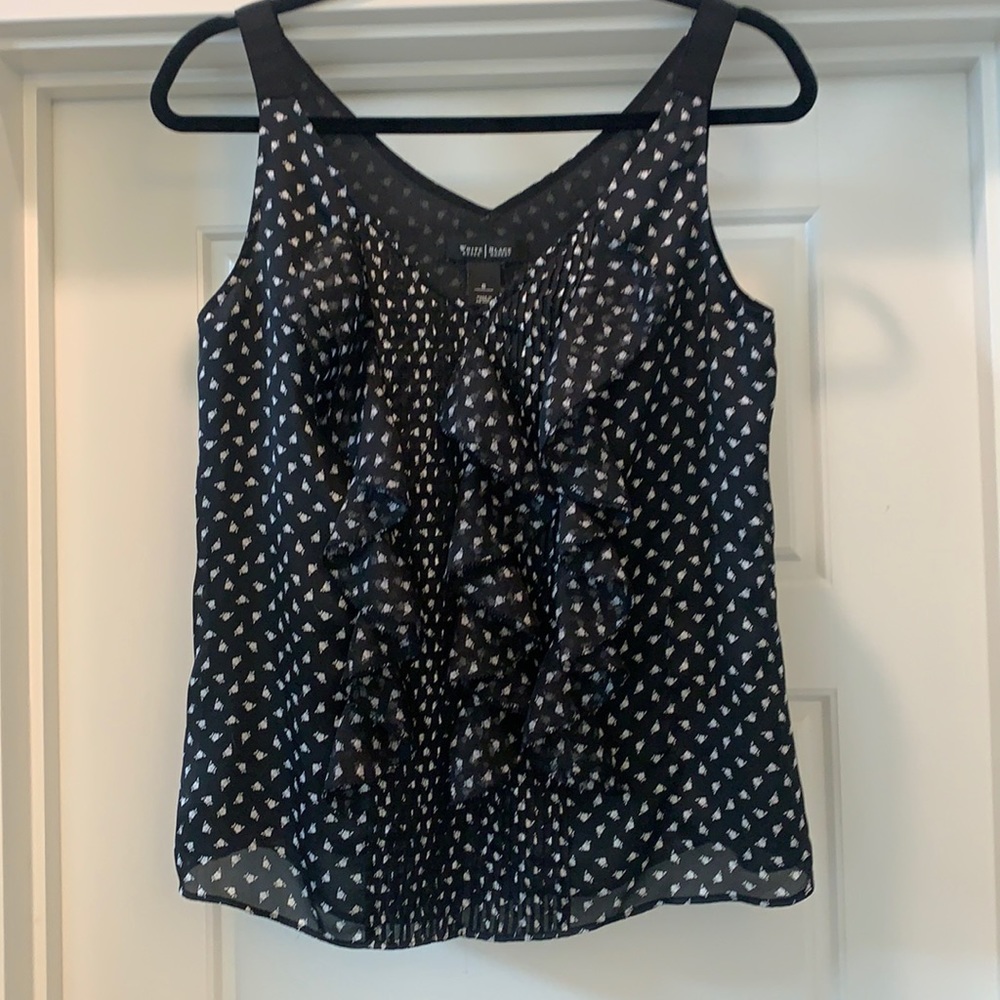 White House/black market blouse